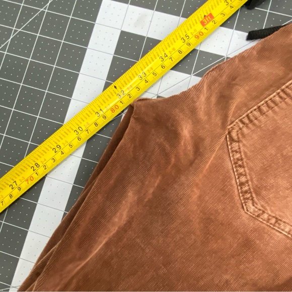 We The Free Orange Jayde Corduroy Flare Pants 27 - Picture 9 of 10